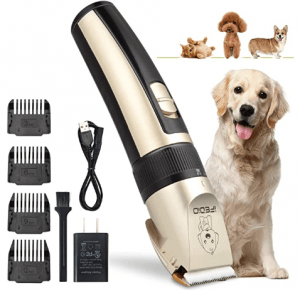 TZCER Dog Clippers Professional Dog Grooming Kit