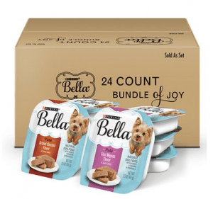 Bella Purina Small Dog Food 6 Flavor 12 Can Bundle 1