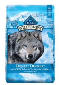Blue Buffalo Wilderness Denali Dinner with Wild Salmon Venison Halibut Grain Free Dry Dog Food 1