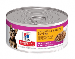Hill Science Diet Puppy Small Toy Chicken Barley Entree Dog Food