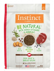 Instinct Be Natural Real Beef Barley Recipe