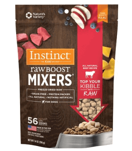 Instinct Freeze Dried Raw Boost Mixers