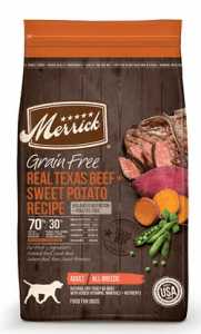 Merrick GrainFree Real Buffalo and Sweet Potato