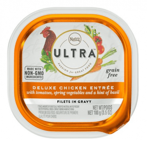 Nutro Ultra Grain Free Filets in Gravy Deluxe Chicken Entree Adult Wet Dog Food Trays