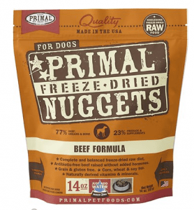 Primal Freeze Dried Nuggets Beef Formula Dog Food 1
