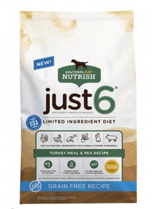Rachael Ray Nutrish Just 6 Natural Grain Free Turkey Meal Pea Limited Ingredient Diet Dry Dog Food 1