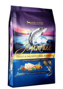 Zignature Trout Salmon Meal Limited Ingredient Dry Dog Food