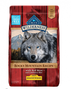 Blue Buffalo Wilderness Rocky Mountain Recipe Healthy Weight Red Meat