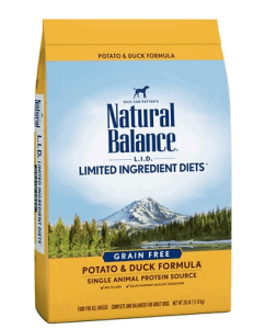 Natural Balance Limited Ingredient Diets Dry Dog Food Legume Duck Meal Formula