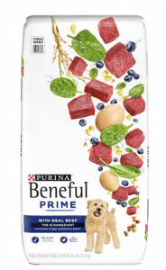 Purina Beneful Prime Real Beef High Protein Dry Dog Food
