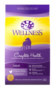 Wellness Complete Health Natural Dry Dog Food Chicken Oatmeal
