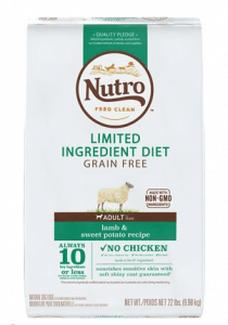 Nutro Limited Ingredient Grain Free Dry Dog Food