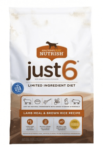Rachael Ray Nutrish Just 6 Natural Limited Ingredient Diet Dry Dog Food