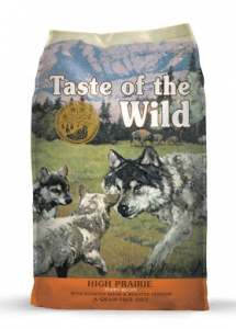 Taste of the Wild Grain Free High Protein Dry Dog Food High Prairie Puppy