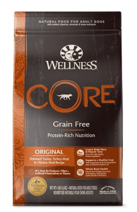 Wellness Core Natural Grain Free Dry Dog Food Original Turkey Chicken