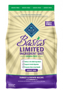 Blue Buffalo Basics Limited Ingredients Grain Free Formula Adult Dry Dog Food