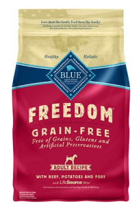 Blue Buffalo Freedom Adult Beef Recipe Grain Free Dry Dog Food
