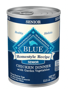 Blue Buffalo Homestyle Recipe Senior Chicken Dinner with Garden Vegetables Canned Food