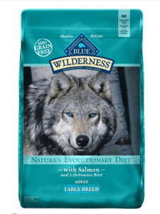 Blue Buffalo Wilderness Large Breed Salmon Recipe Grain Free Dry Dog Food