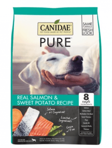 CANIDAE Grain Free PURE Real Salmon Sweet Potato Recipe 1