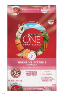 Purina ONE SmartBlend Sensitive Systems Adult Formula Dry Dog Food