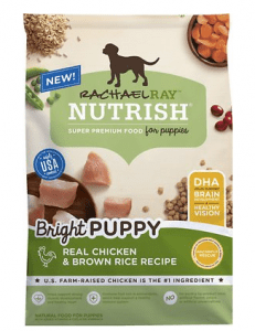 Rachael Ray Nutrish Bright Puppy Natural Real Chicken Brown Rice Recipe Dry Dog Food