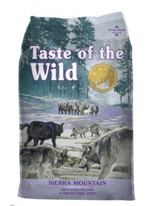 Taste of the Wild Sierra Mountain Grain Free Dry Dog Food