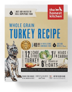 The Honest Kitchen Whole Grain Turkey Recipe Dehydrated Dog Food