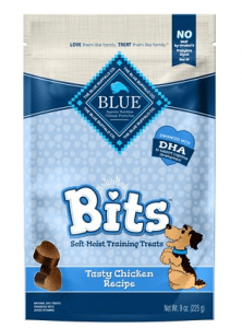 Blue Buffalo Bits Savory Salmon Recipe Soft Moist Training Dog Treats