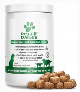 Doggie Dailies Advanced Hip Joint Dog Supplement