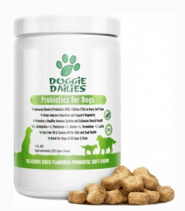Doggie Dailies Advanced Probiotics Prebiotics Dog Supplement
