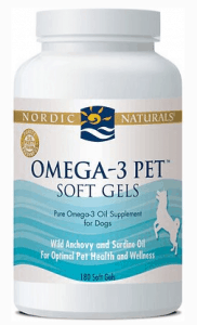 Nordic Naturals Omega 3 Pet Soft Gels Dog Supplement