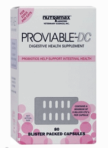 Nutramax Proviable DC Capsules Dog Supplement