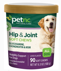 PetNC Natural Care Hip Joint Mobility Support Dog Supplement