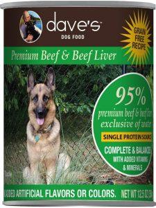 Daves Pet Food Healthy Grain Free Canned Dog Food for Weight Loss