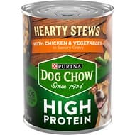 Dog Chow High Protein Chicken Classic Ground Canned Dog Food 13 oz case of 12 By Dog Chow