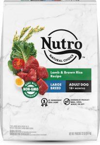 Nutro Natural Choice Large Breed Adult Lamb Brown Rice Recipe Dry Dog Food By Nutro
