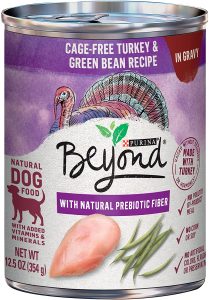 Purina Beyond Turkey Green Bean Recipe in Gravy Grain Free Canned Dog Food 12.5 oz case of 12 By Purina Beyond