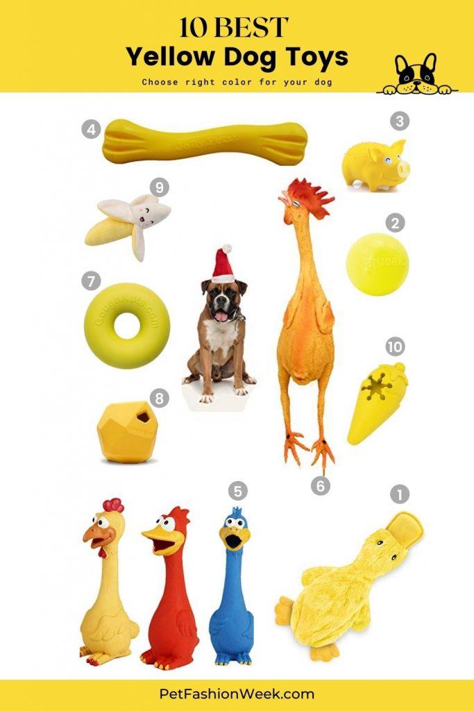 10 Best Yellow Dog Toys